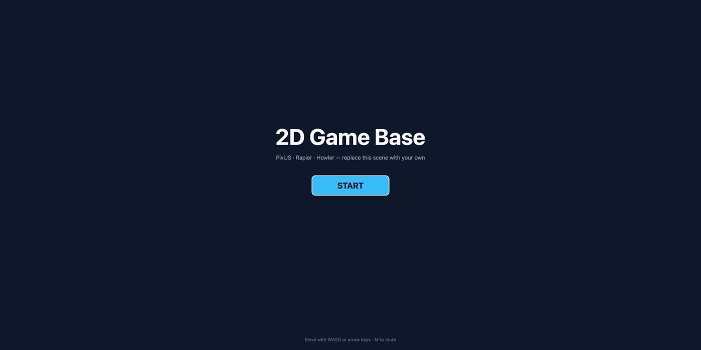 2D Game Base